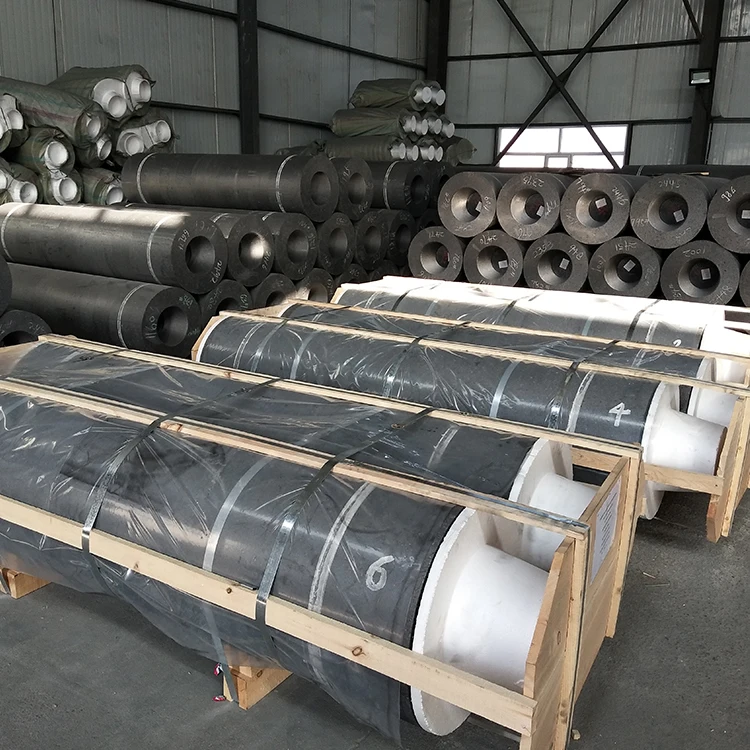  MUZI CARBON-China Manufacturer High Carbon UHP/High Power/RP Graphite Electrode 100 200 300 400 500 600