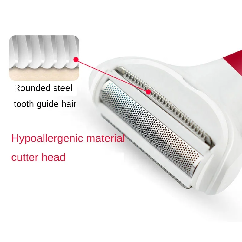  Lady Shaver Cordless Nose Hair Trimmer Rechargeable Electric Removal Mini