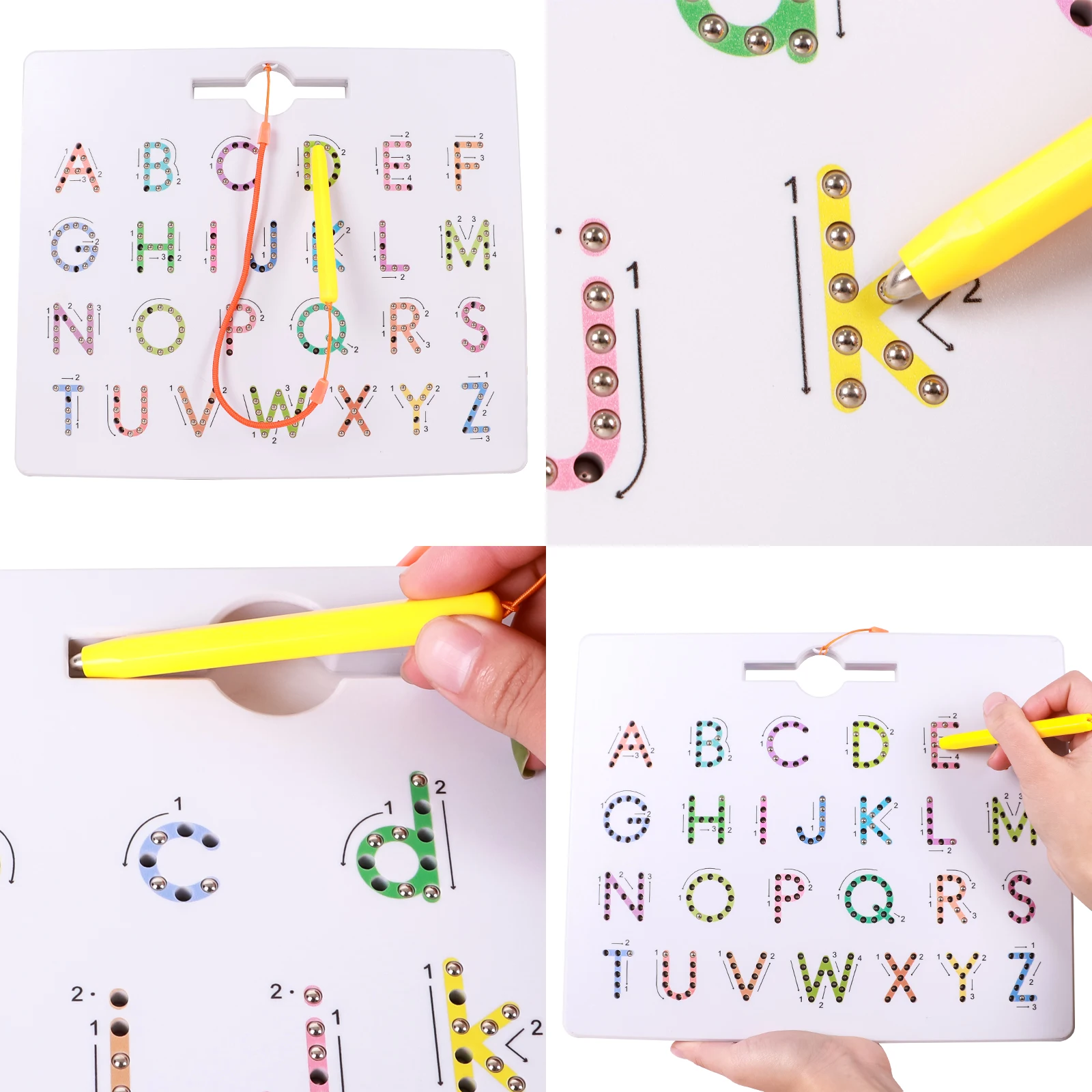 Hot Sale Magnetic Writing Board Toy Interesting Learning Magnetic Drawing Board With Pen Portable Kids Magnetic magpad