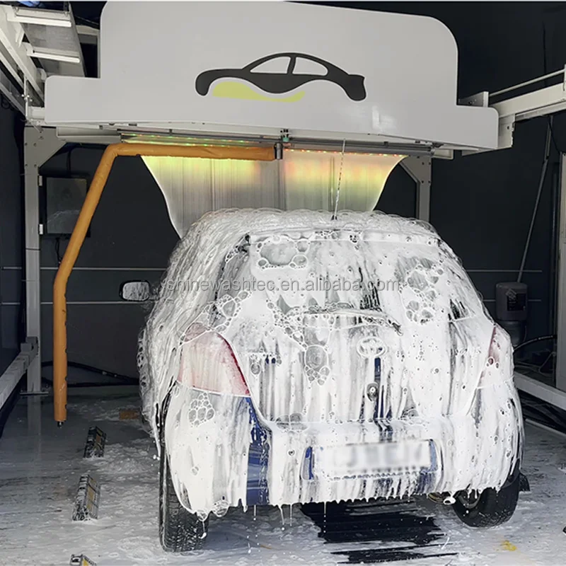 Shinewash K3 touch Бесплатная 360 высокого давления Автоматическая Машина для мойки автомобиля с 3 вентиляторами сушки воздуха тройной/волшебной/лавовой водопадной пены