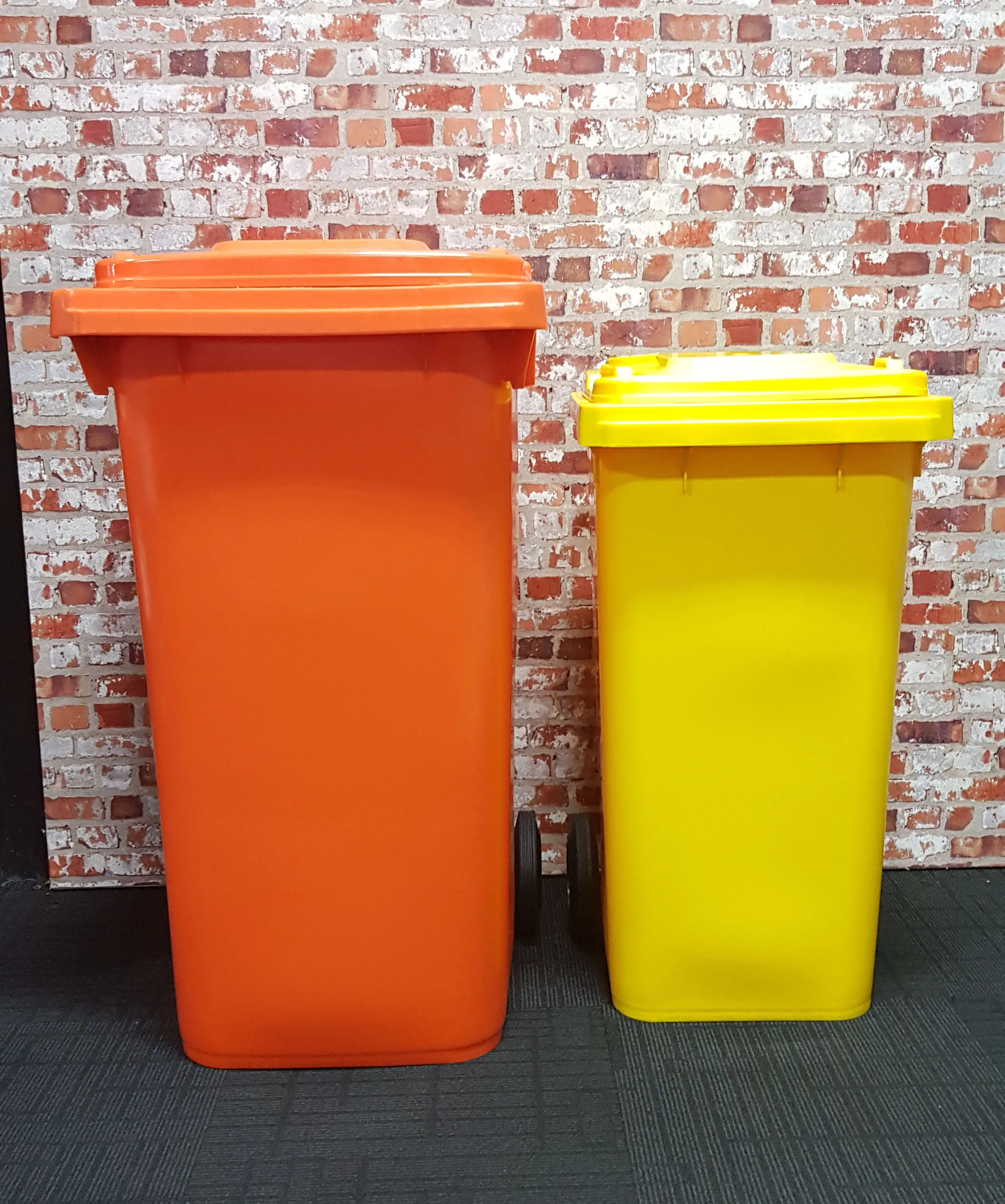 96 gallon outdoor large plastic bids plastic standing garbage bin with wheels