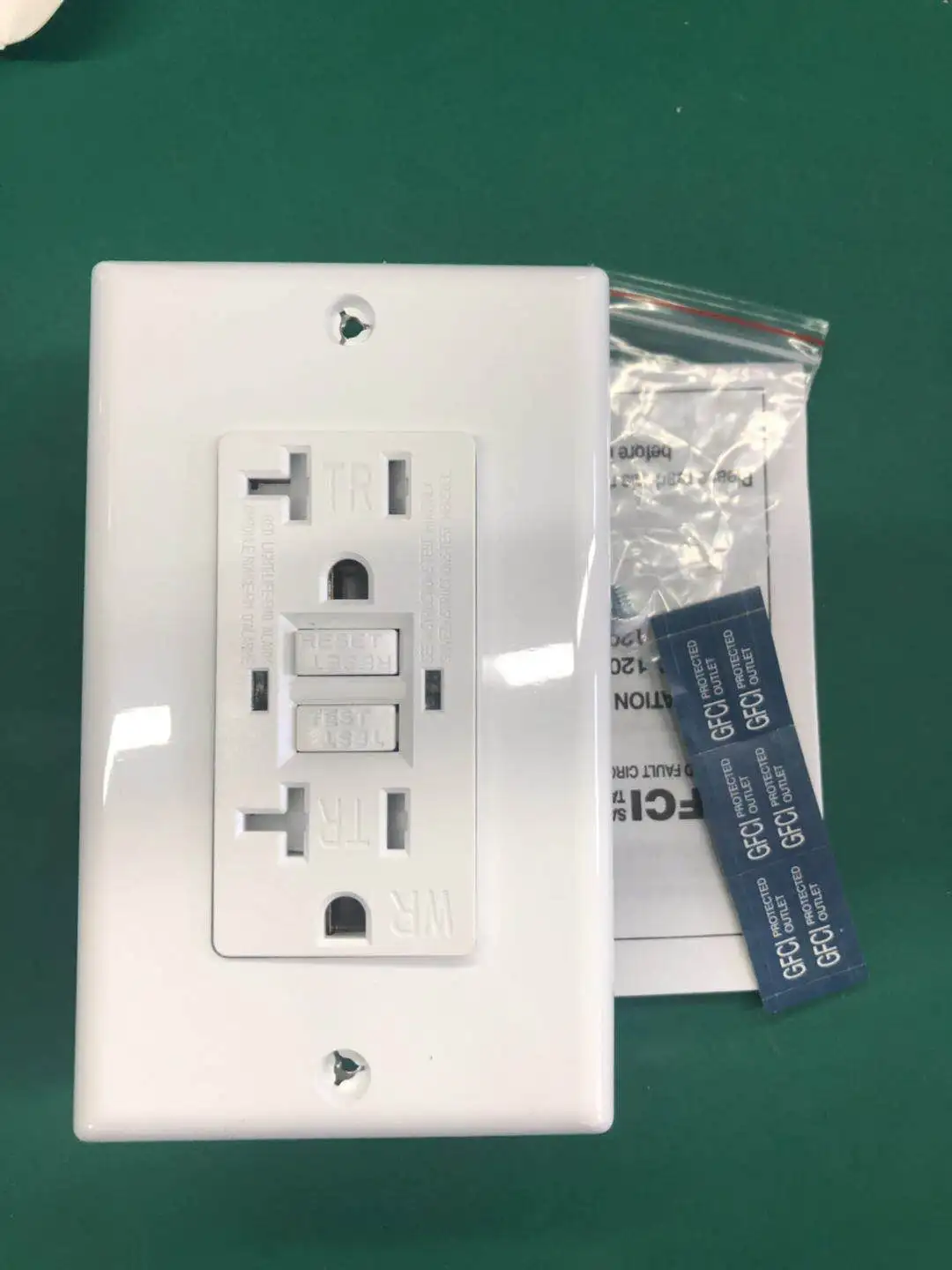 Shanghai Linsky 15A 125V Tamper & Weather Resistant Self Testing  GFCI Receptacle Residential / General-Purpose