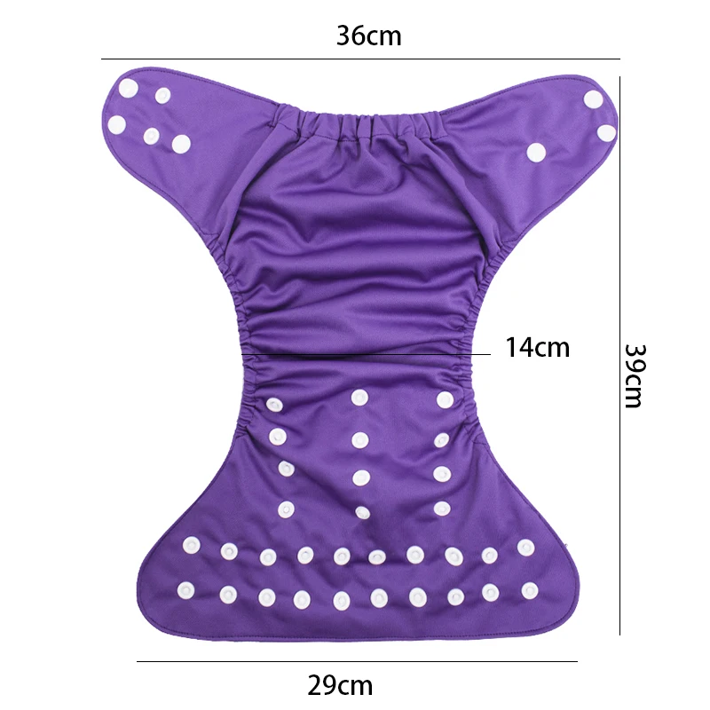 Round Square Tab Washable Custom Prints Baby Mesh  Reusable Baby Cloth Diaper with AWJ Width Elastic