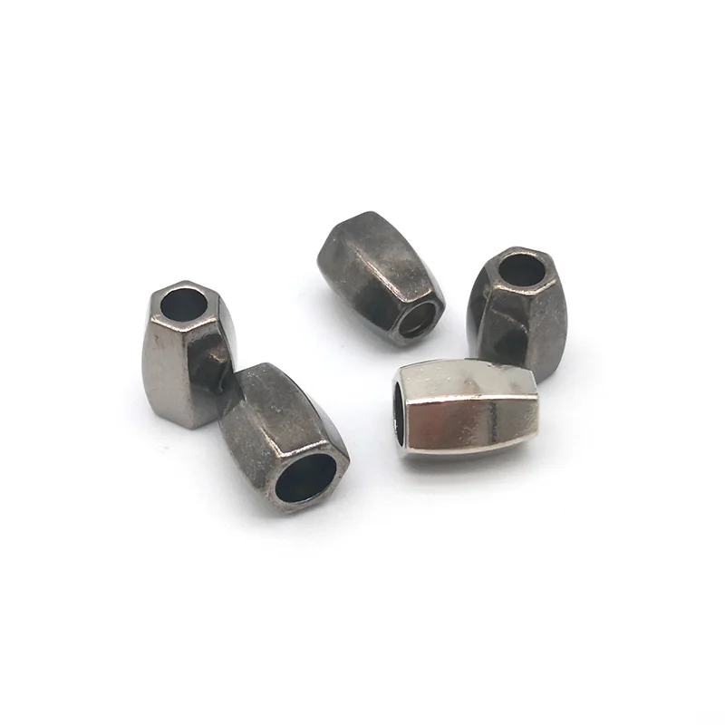 OEM Factory elastic metal for swimwear cord end swimsuit aglet custom gold bikini stopper