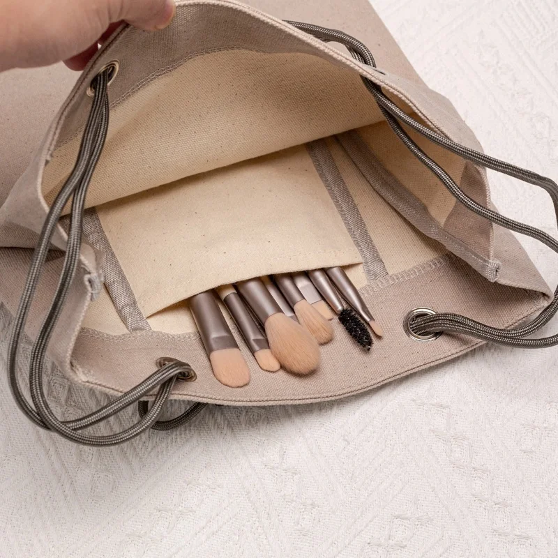 Recyclable Cotton Canvas Tote Bag Multifunctional Shoulder Tutorial Bag