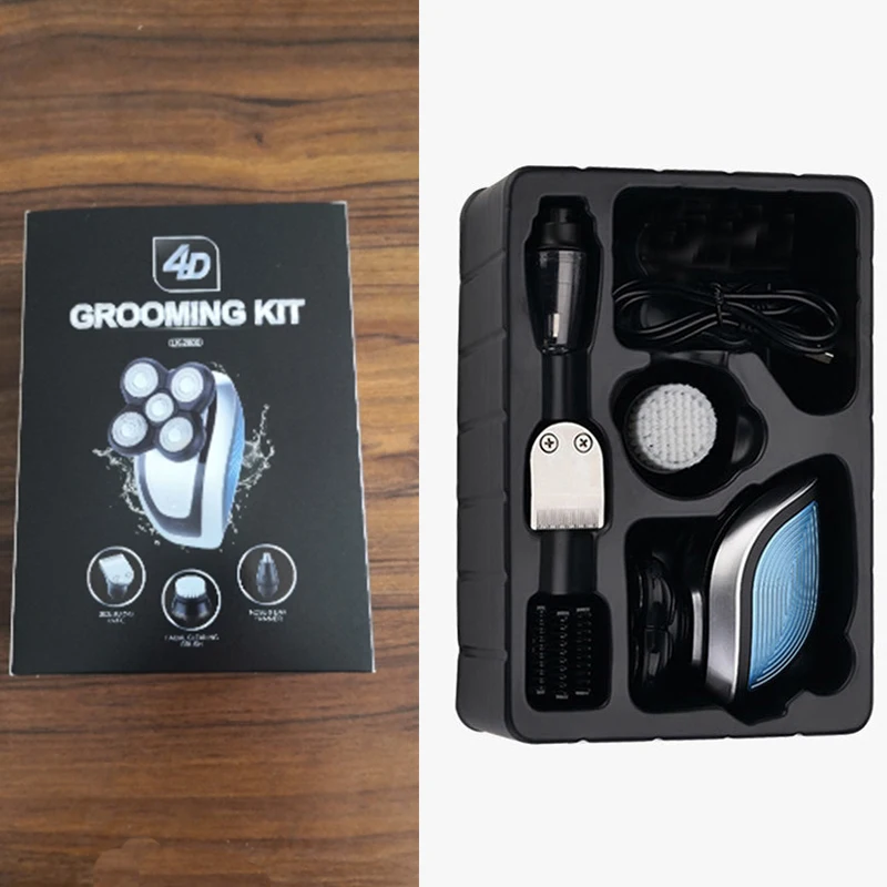 Washable Rechargeable Beard Knife Multi-function Razor Electric