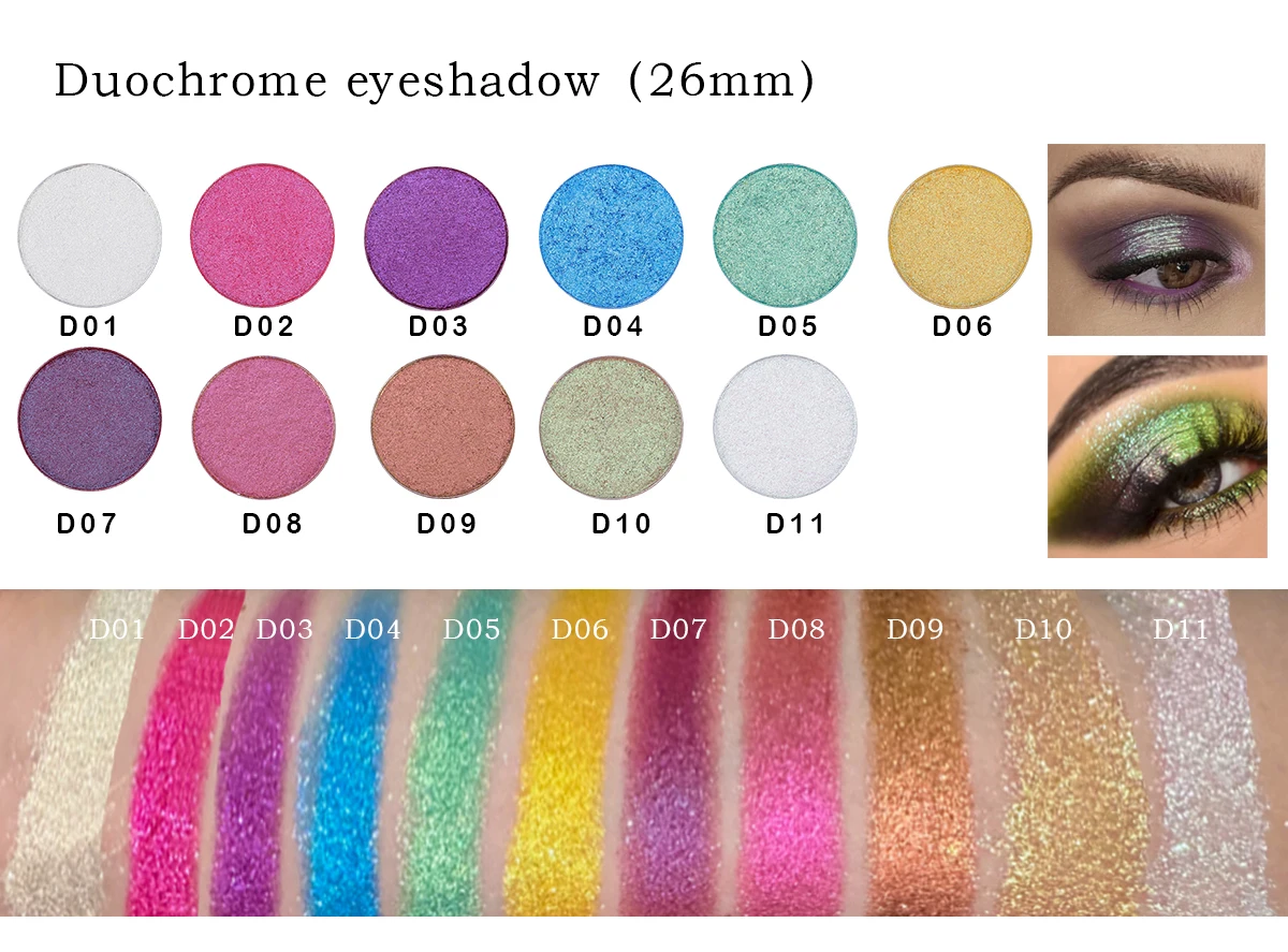8801 High Pigmented Halloween Eye shadow Matte 18 Colors Nude Custom Private Label Eyeshadow Palette