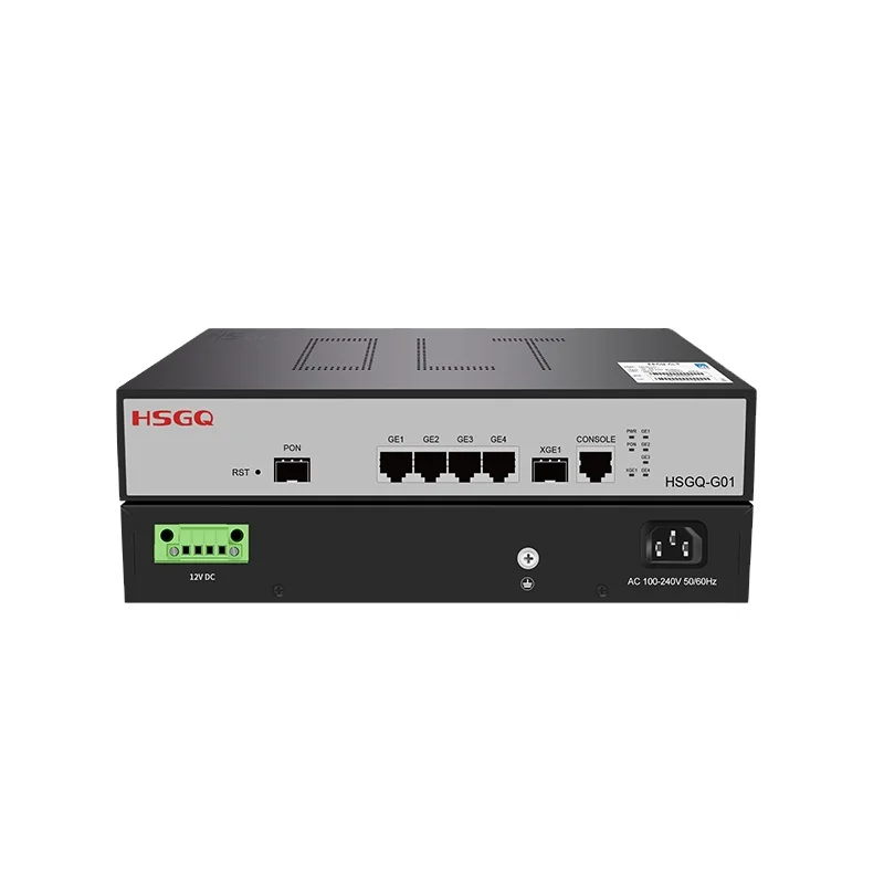 Gpon Single Port 1GE 10GE PON Mini OLT 1 Port GPON Support 1:128 PON 1 port gpon olt