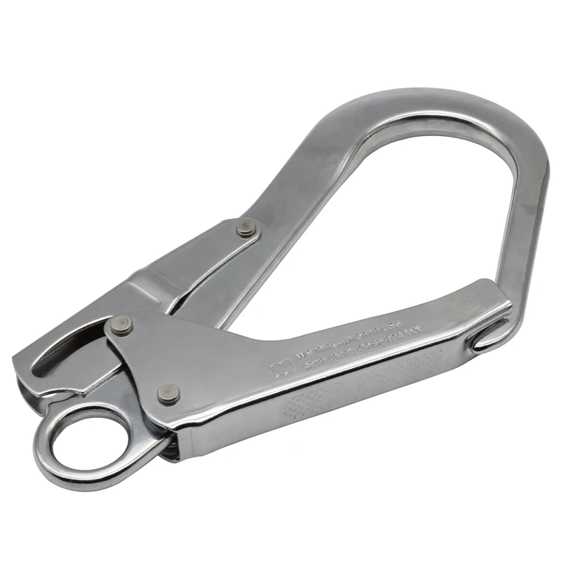 Factory Metal Safety Hook Large 23kn Forged Steel Snap Hook for Protection