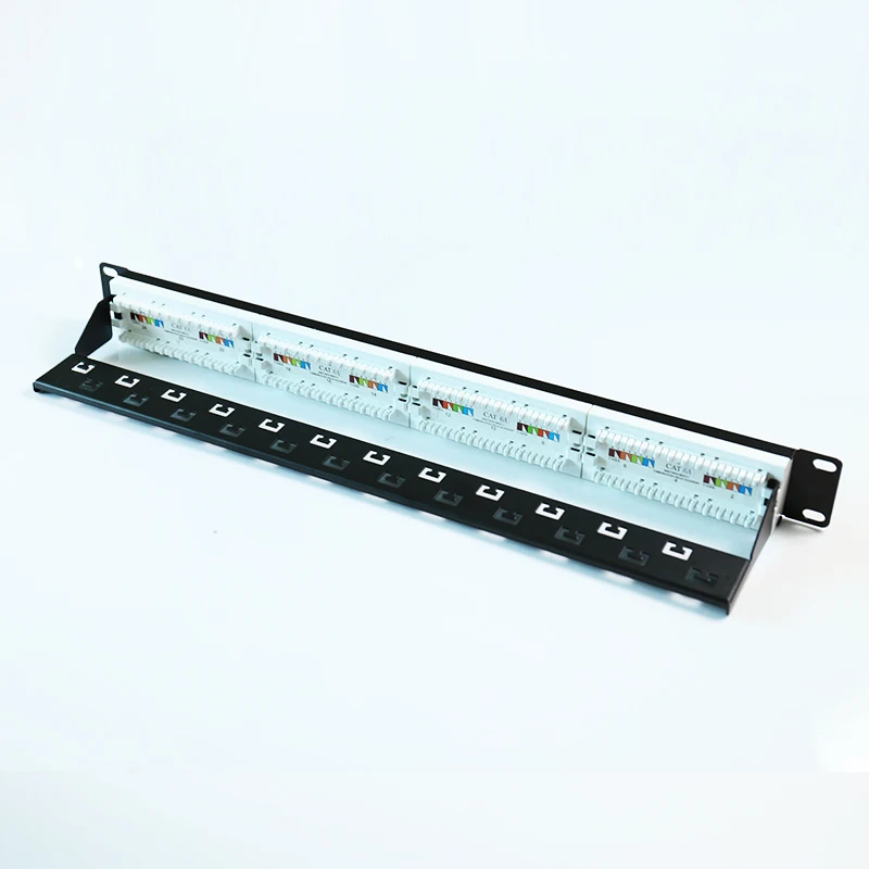 110/Krone type idc/Dual cat6a  24 ports patch panel