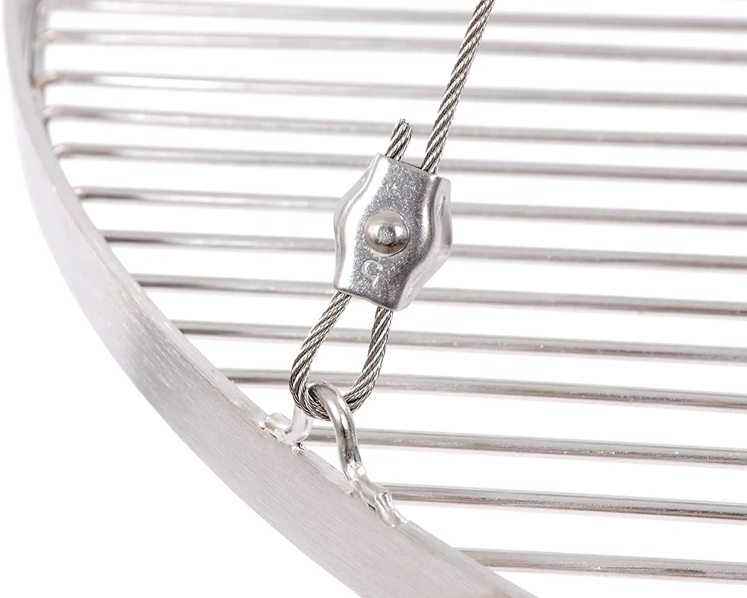 Outdoor tripod swivel rack 50cm heavy duty stainless steel campfire rack