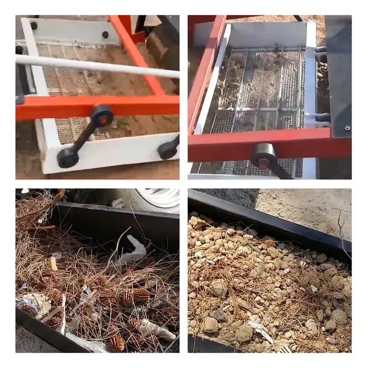 Industrial Steel Walk-Behind Eco-Friendly Sand Cleaning Machine Efficient Beach Sand Cleaner Product