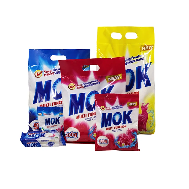 MOK industrial salt for detergent powder supplier bulk ashing powder detergent laundry laundry detergent samples