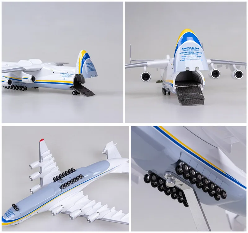 Hot New Year Gifts & Crafts Gift Items Scale 1:200 42cm Antonov AN-225 Mriya Aircraft Airplane Model