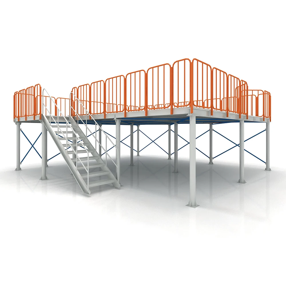 Raised Storage Portable Steel Stage Platform