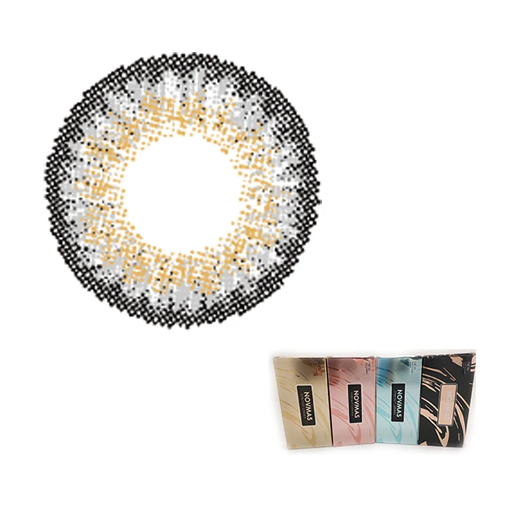 
0233Tl Novmas Contact Lenses Wholesale Fresh 12 Color Beautiful Contact Lens Hot Sells Lens In Malaysia 