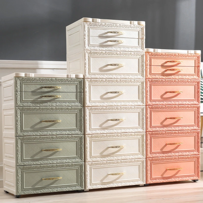 3layers Plastic narrow bedside table nightstand for sale