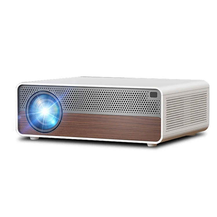 2022 New Upgraded Innovative 600ANSI Lumens 1080P LCD Projector Superhigh Brightness Wireless Display Android 9.0 Smart Cinema