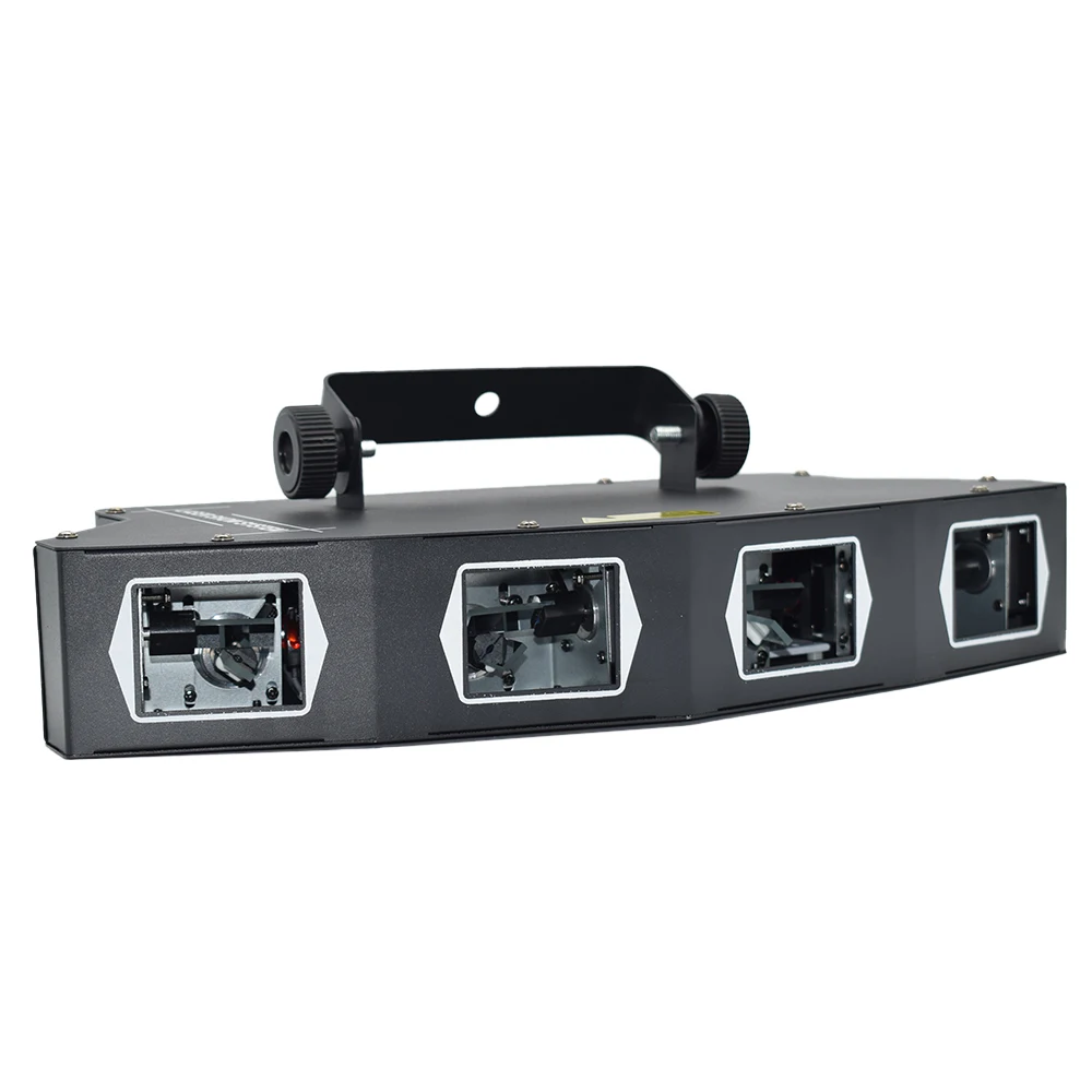 Four Holes Laser beam line Dmx512 Sound Control Led Lazer Light Dj Disco Laser Lights For Night Club