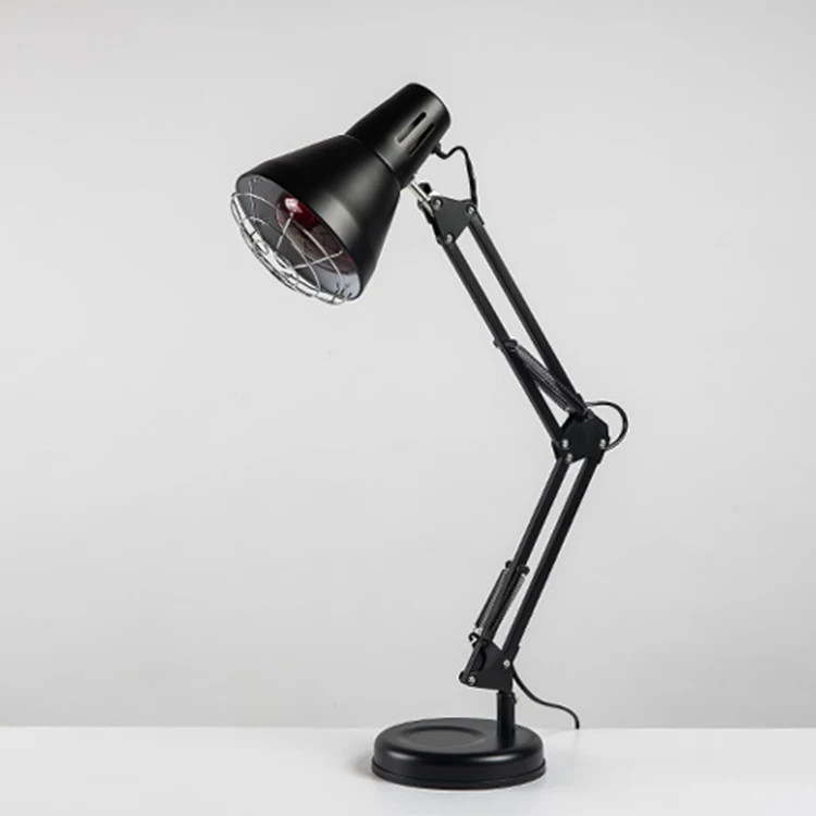 OEM ODM Factory Direct Best Price American Iron Folding Infrared Physiotherapy Table Lamp