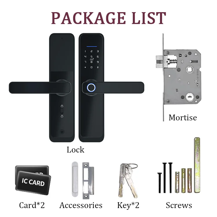 Best Selling Dor Sliding  Parking Face Xiaomi Smart Glass Door Lock