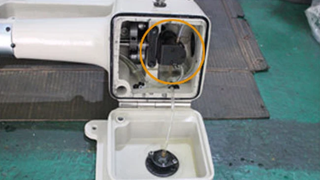 246D-2A cylinderbed column direct drive single needle lock stitch large hook lockstitch sewing machine heavy duty