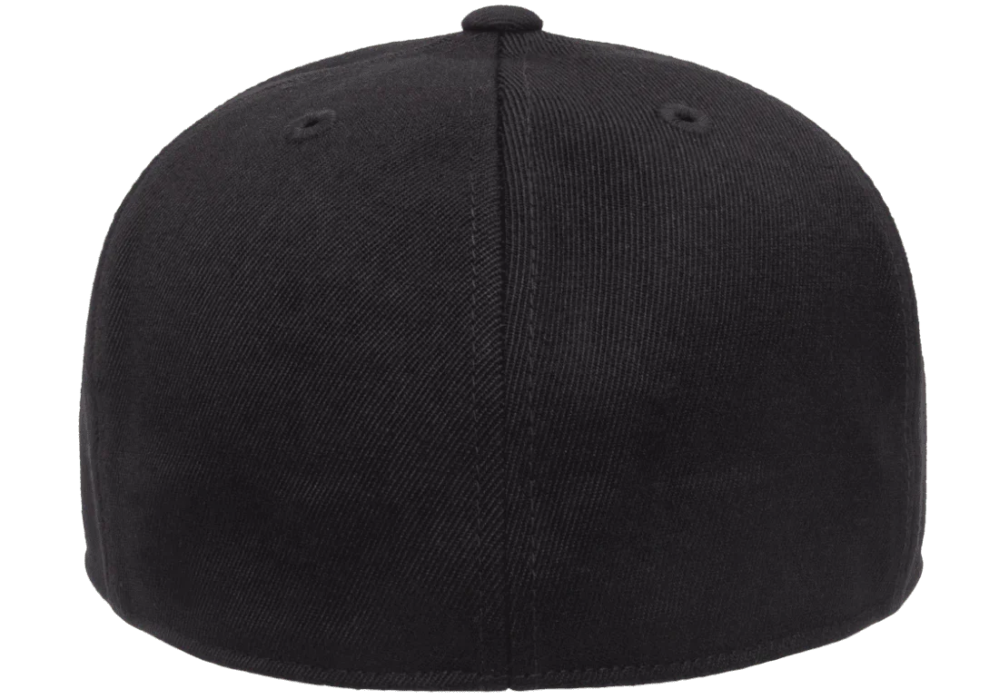 HS44 two tone custom mens blank black plain 6 panel mesh logo gorras flex fit snapback baseball full fitted cap hats