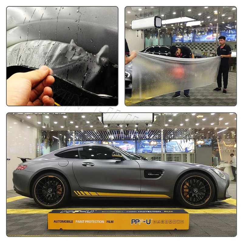 High Gloss PPF TPU Clear PPF Paint Protection Film Car Wrap Film TPU PPF