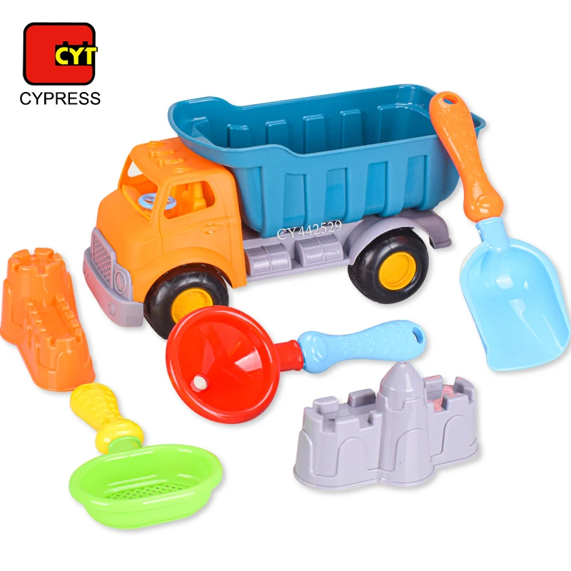2022 Hot Selling Outdoor Toys 6 PCS Beach Toys Sand Toys Summer Set For Kids