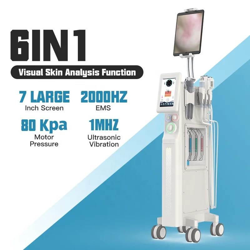 NewFace High Quality Hydrogen Oxygen Bubble Clean Facial Hydration Equipment Face Skin Brighten Firm Hydro Dermabrasion Machine