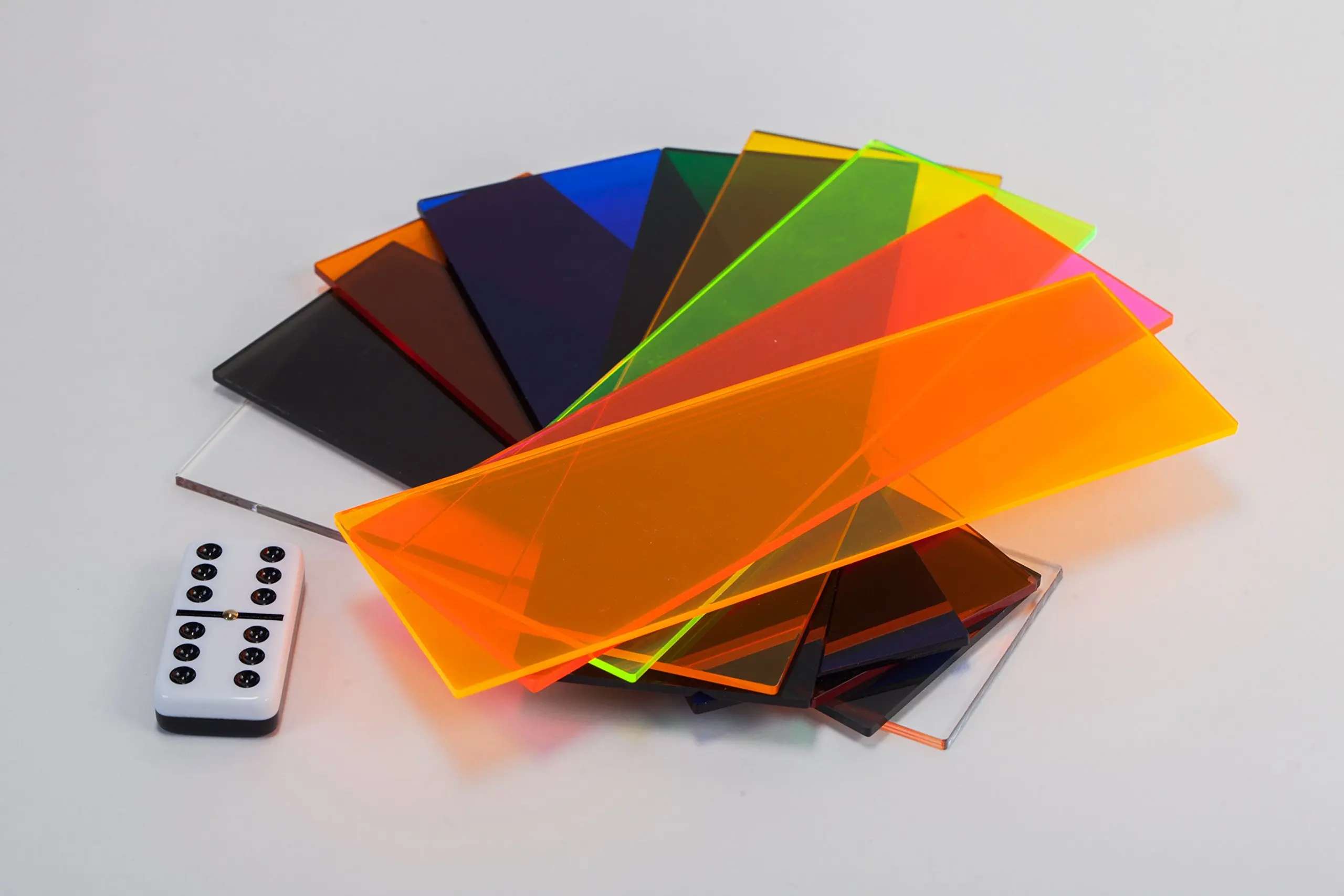 YAGELI online shopping wholesale custom domino acrylic box colorful acrylic domino game set