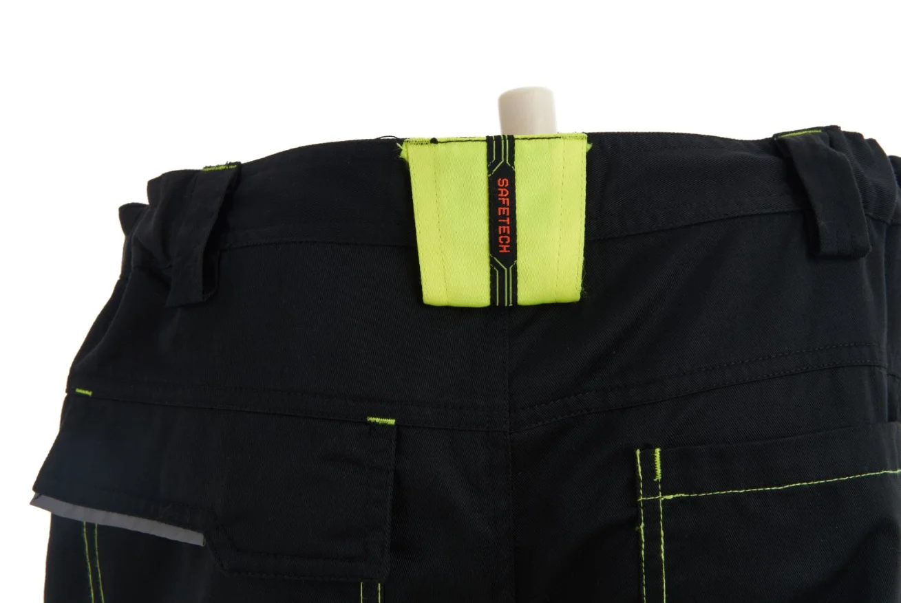 New Mens High Visibility Reflective Safety Work Trousers hivis Working Cargo Pants