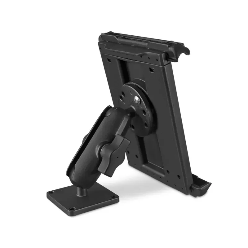 Mount security lock anti theft universal tablet holder aluminum tablet stand holder phone car headrest tablet mount for ram