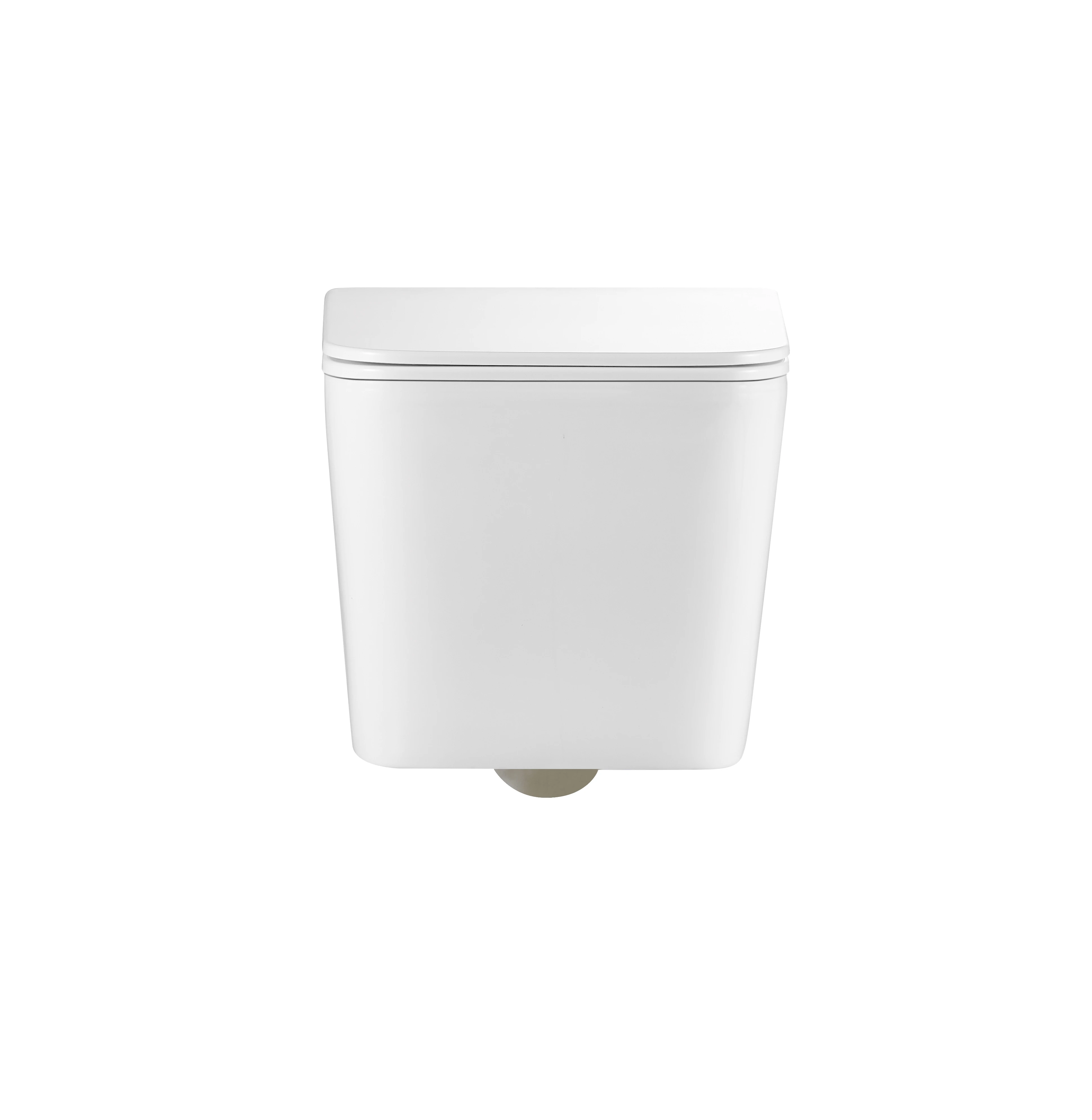 Modern Square Rimless Sanitary Ware Toilet Wc With CE Certificate Wall Hung Toilet With UF Slow Close Toilet Seat
