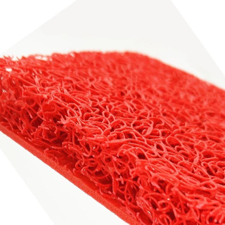 
Factory welcome noodle entrance mat pvc coil door mat 