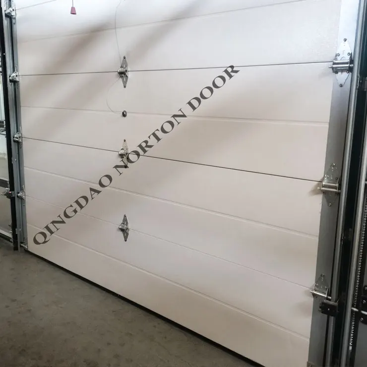 Современные интеллектуальные панели автоматические ворота жилые секционные гаражные двери для дома