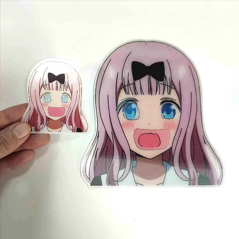 Wholesale 3D Motion Sticker Lenticular Anime Waterproof Car Decals Anime Sticker For phone decor