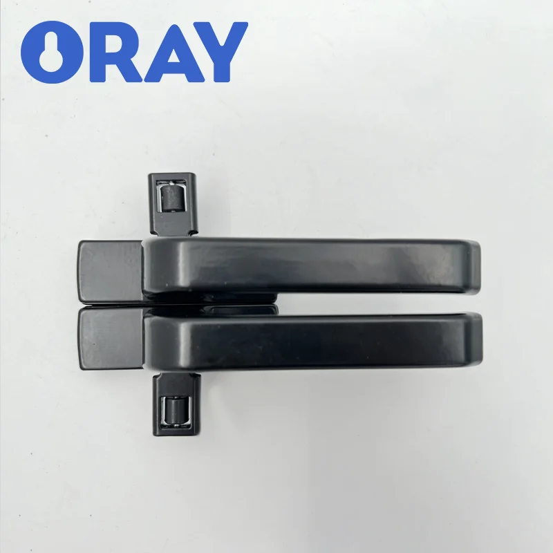 Hotel door and window handle home safety aluminum powder paint window handle aluminum window handle