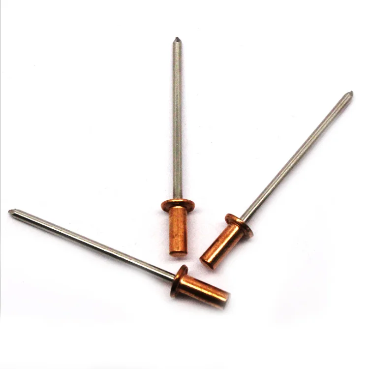 
Different Types Of Stainless Steel Brass Solid Rivet Din 7337 Aluminum Blind POP Rivet 