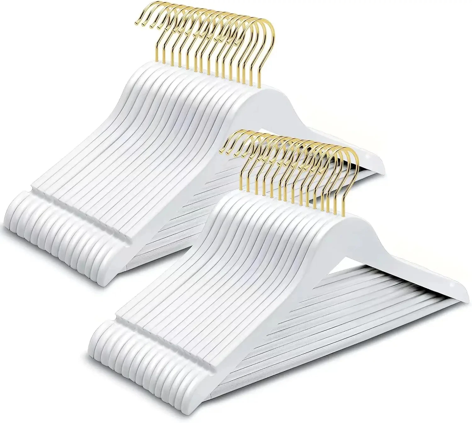 Factory Custom Classic Wooden Hangers Clothes Specialty Stores Display Cheap Wooden Hanger For Clothes