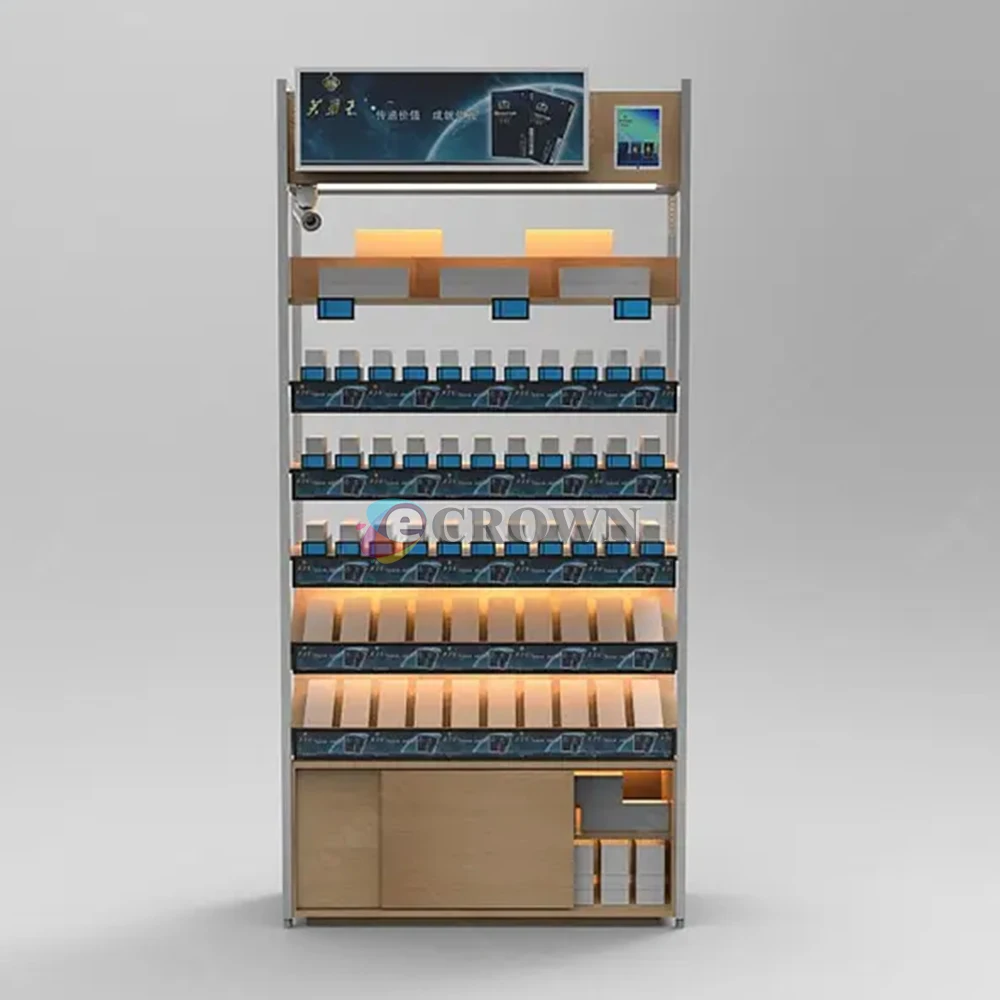 Hot Sell Design Wine Shop Luxury Nicotiana Display Shopping Mall Retail Store Mall Shop