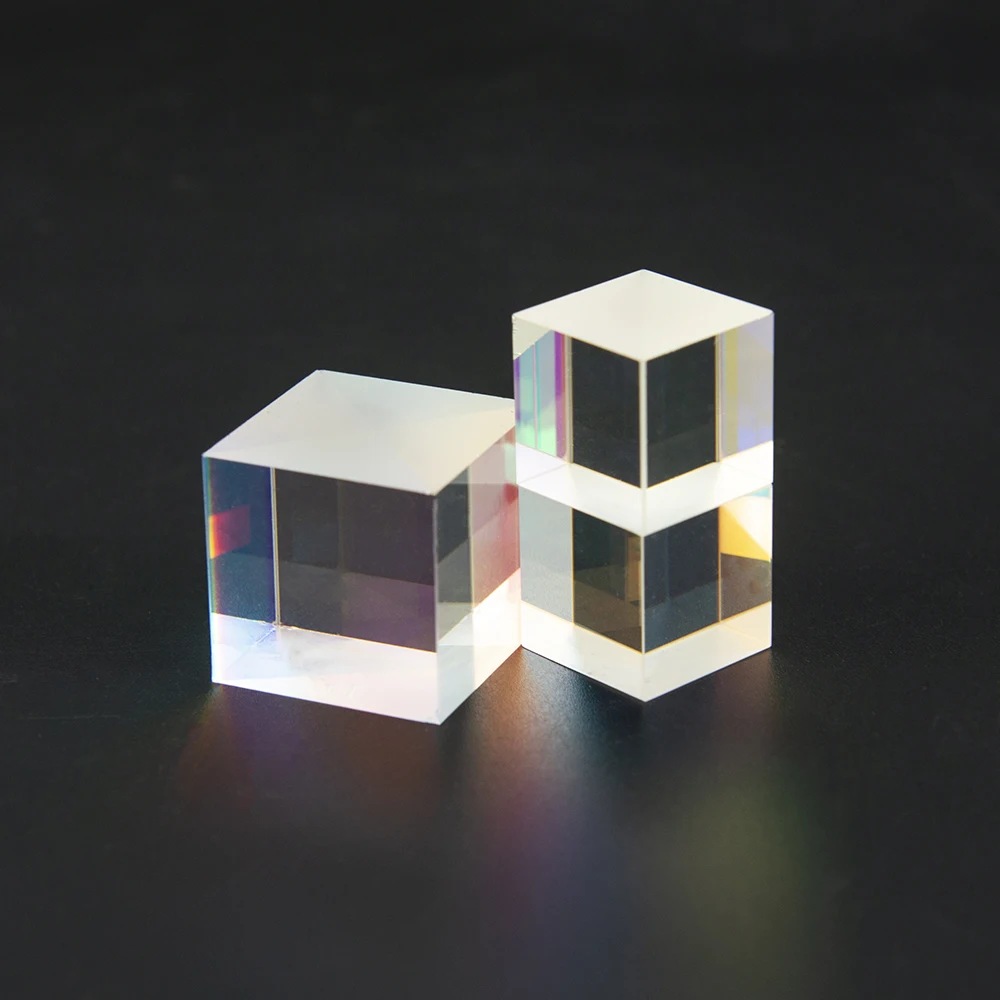 Obviously Defective Cross X-Cube Prism RGB Combiner Decoration Optical Glass 35*35*35