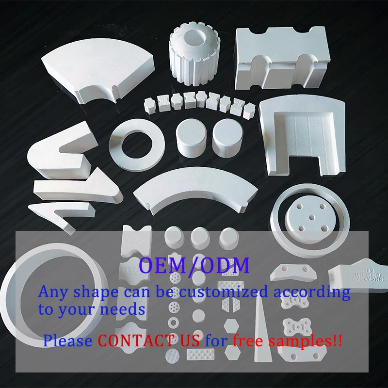 Manufacturers Provide 92 Or 95% Al2o3 Wear Protection Alumina Ceramic Pipe Lining Tube