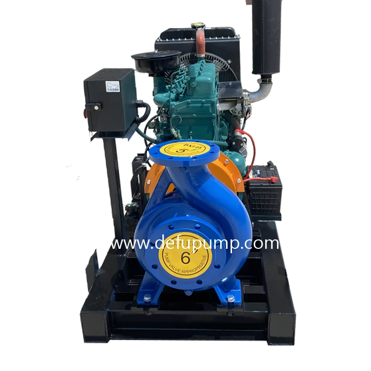 High Pressure Water Pump 6 inch Diesel Water Pump For Agricultural Irrigation