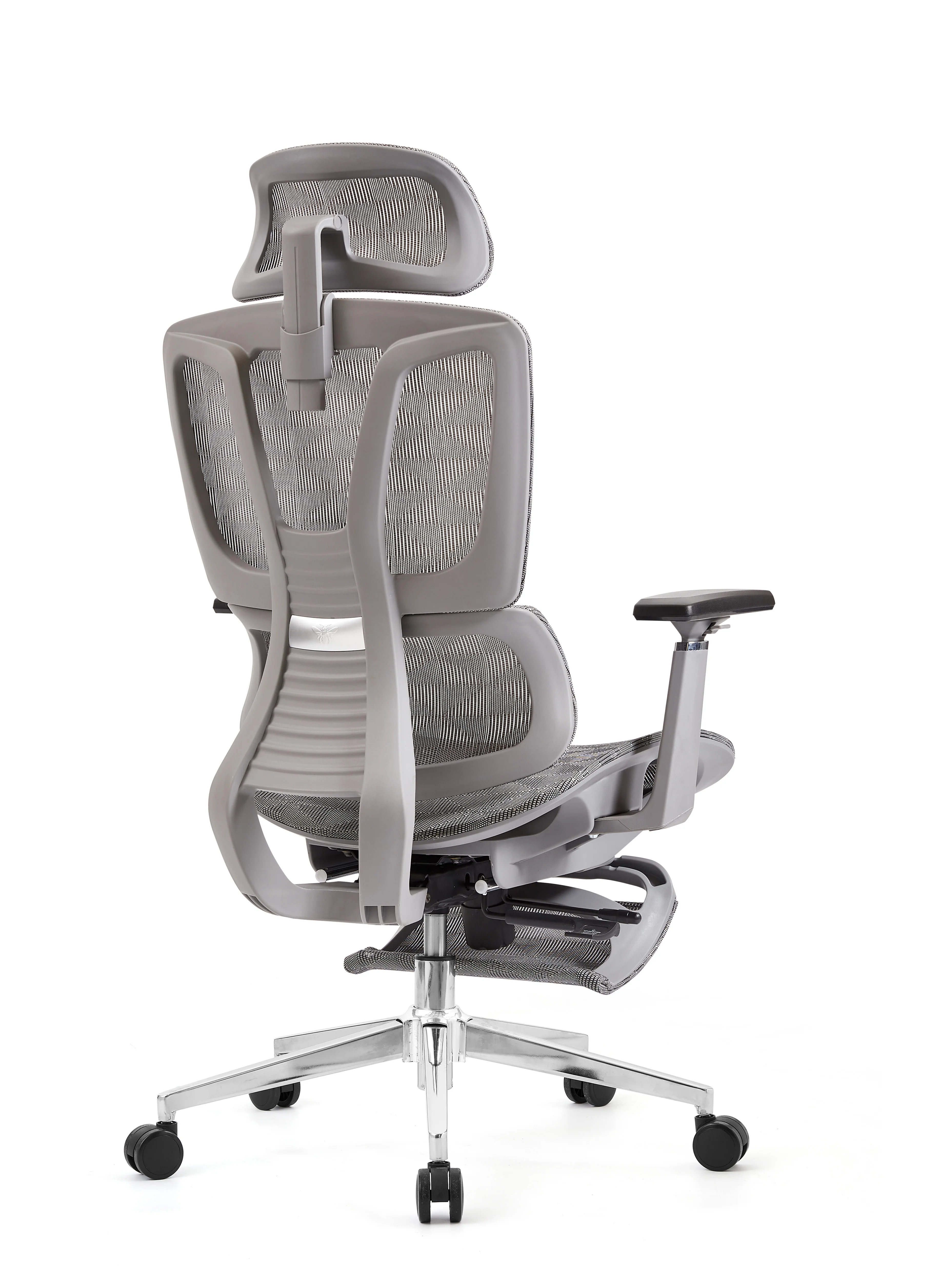 Lumbar Support Modern Ergonomics Ergonomic Mesh Game Office Chair with Perforated Hollow Seating