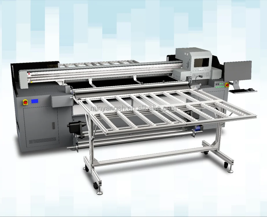 Infiniti FY-1800H 1800mm challenger digital uv hybrid bed roll to roll printer with I3200 E1 printheads