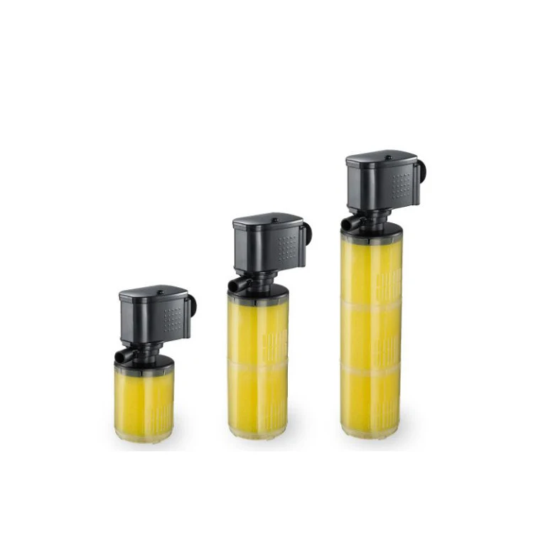 aquarium filter small submersible pump with bio sponge 9w 700L/H aquarium internal filter