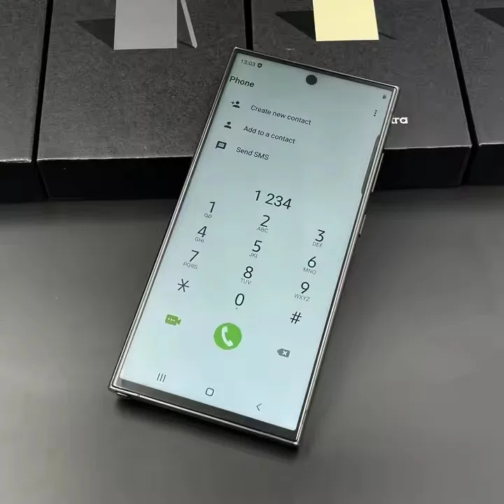 Высококачественный оригинальный смартфон S24 Galaxy ультра разблокированный 4g 5g клон сотовый телефон 7 3 дюймов