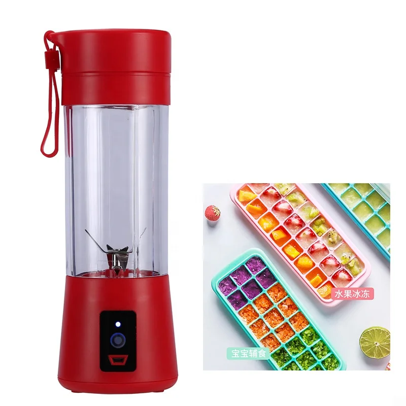 First Piece Special Price USB 6 blades electric portable smoothies fruit blender cup handheld mini fruit juicers