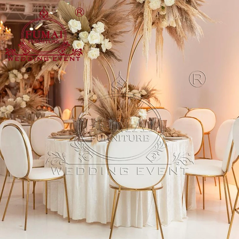 Modern Dinning Luxury Princess Style China Cheap Upholstery Velvet Wedding Event Banquet Chairs For Dinning Room